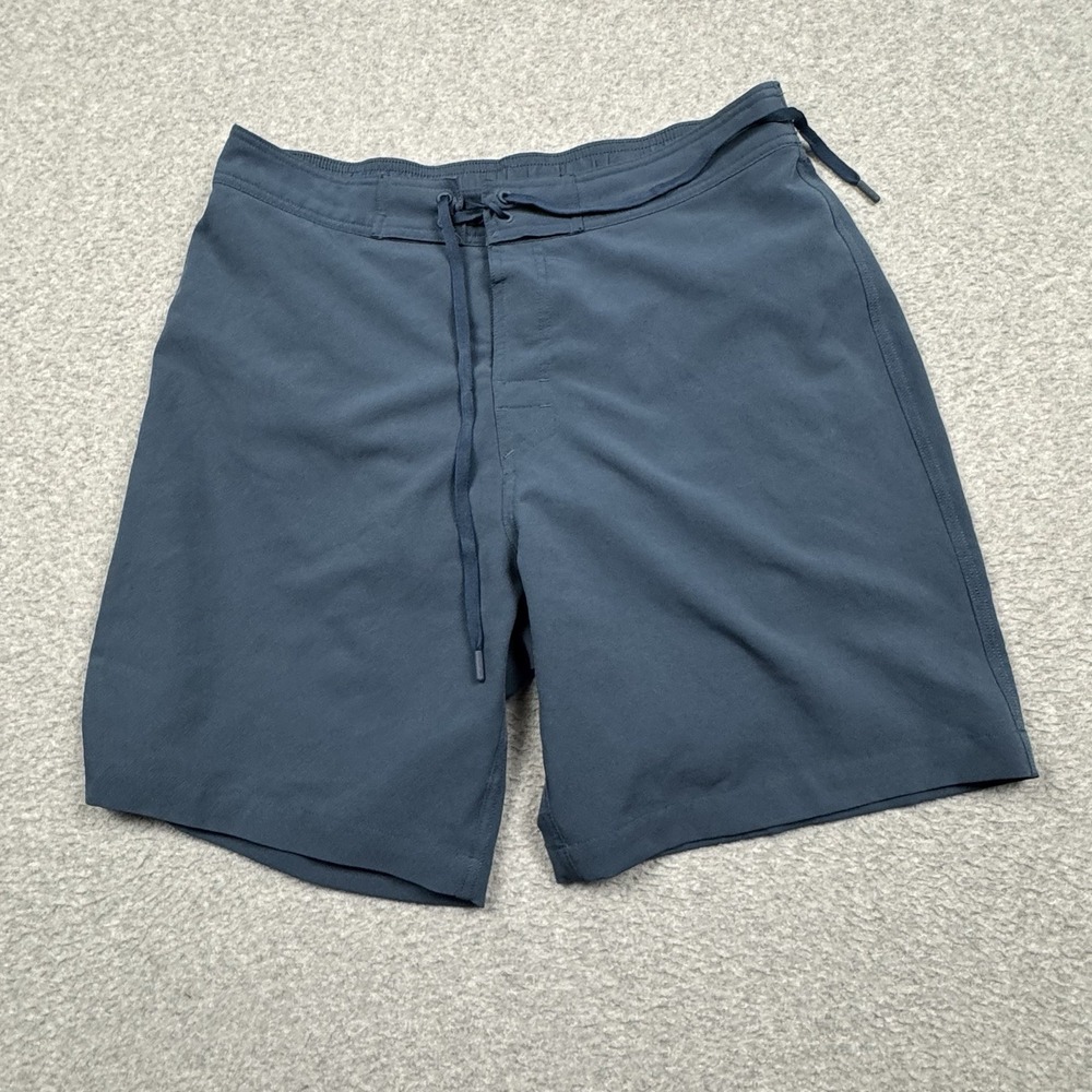 Southern Tide Stargaze Swim Shorts Men's Large Blue Lined Bathing Suit Beach EUC